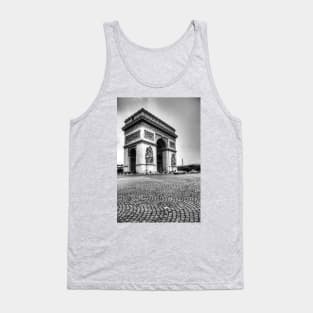 The Arc de Triomphe de l'Etoile, Paris, France Tank Top